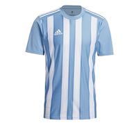 adidas Men's Striped 21 JSY T Shirt, Team Light Blue/White, S