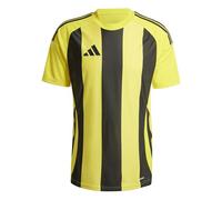 Adidas Striped 24 Short Sleeve T-shirt Yellow XL Man