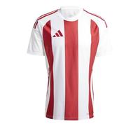 Adidas Striped 24 Short Sleeve T-shirt Red S Man