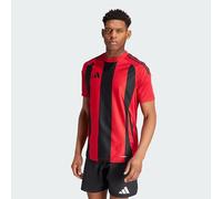 Adidas Striped 24 Short Sleeve T-shirt Red 3XL Man