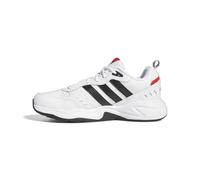 adidas Men's Strutter Shoes, Cloud White / Core Black / Active Red, 9.5 UK