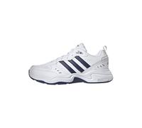 adidas Men's Strutter Shoes, Cloud White/Dark Blue/Matte Silver, 5.5 UK