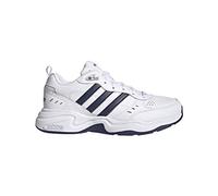 adidas Men's Strutter Wide Sneaker, Dark Blue/Matte Silver/Active Gold, 10 M US