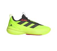 adidas Men's Subzone Basketball Shoes, Lucid Lemon/Black/Pure Ruby, 7 Women/6 Men