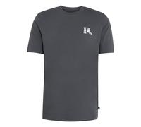 adidas Men's Summer Embroidered Slides Graphic Shirt, Grey six, M