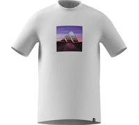 adidas Men's Summer Heat Graphic T-Shirt, White, L
