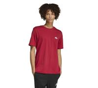 adidas Men's Summer Slide Trim Graphic T-Shirt, Active Maroon, M