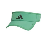 adidas Men's Superlite Adjustable Fit Sport Performance Visor, Semi Court Green/Black, One Size