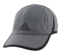 adidas Men's Superlite Relaxed Adjustable Performance Cap, Grey Six/Black, ONE SIZE