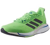 adidas Men's Supernova + M Sneaker, Solar Green/Carbon/Team Royal Blue, 8 UK