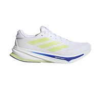 adidas Men's Supernova Rise 2 Running Shoes Sneaker, White/Zero Metallic/Pulse Lime, 9.5 UK