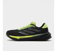 adidas Men's Supernova Stride 2 Running Shoes, Core Black / Iron Metallic / Pulse Lime