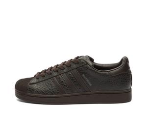Adidas Men's Superstar II Sneaker Shadow Olive/Dark Brown/Iron Met. UK 7