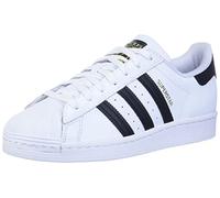 adidas Men's Superstar Shoes Sneaker, White White Black, 8 UK