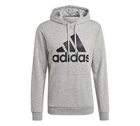 adidas Men's Sweatshirt-gk9541 Hooded Sweatshirt, Mgreyh/Black, M UK