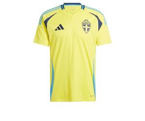adidas Mens Sweden Home Shirt 2024 Adults Yellow L