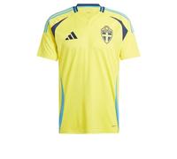 adidas Mens Sweden Home Shirt 2024 Adults Yellow XL