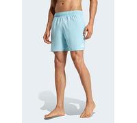 adidas Men's Swim Shorts 5 INCH, Icey Blue/White, M