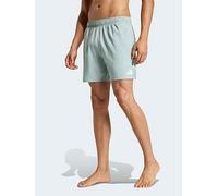 adidas Mens Swim Essentials 5 Inch Short, Wosa/White, Size 2Xl, Men Wosa/White