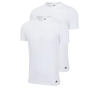 Adidas Men's T-Shirt, 2-Pack - Crew Neck Shirt, Active Flex Cotton, Solid...