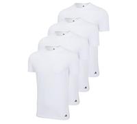 Adidas Men's T-Shirt, 4-Pack - Crew Neck Shirt, Active Flex Cotton, Solid...