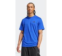 ADIDAS MENS T Shirt Aero Ready Designed 2 Move Feel Ready Blue T Shirt, X Large.