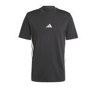 adidas Mens T-Shirt - Black Cotton - Size Small
