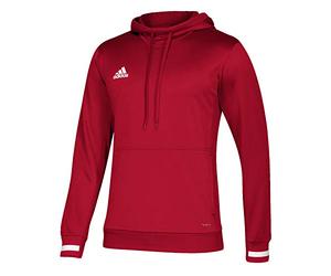 Adidas Men's T19 HOODY M Sweatshirt, Power red/White, S
