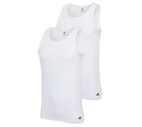 adidas Men'S Tank Tops 2-Pack, Active Flex Cotton Sleeveless Black White