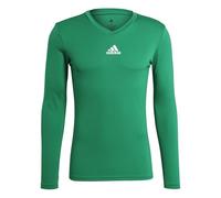 adidas Men's Team Base Tee JERSEY LONG SLEEVE , Team Green, L UK