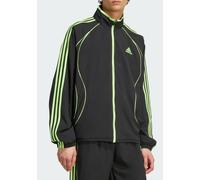adidas Mens Teamgeist Adicolour Training Top M L Black Green Full Zip JW5866