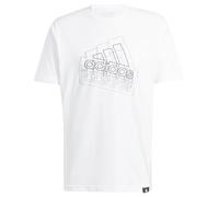 adidas Men's Tech Bos Graphic Tee Short Sleeve Graphic Tee (Pack of 1)