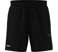 adidas Men's TECH Essentials Workout 3 Stripes Shorts, Black, S 7 inch