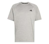 adidas Men's TECH Essentials Workout T-Shirt, Grey Two/ch Solid Grey, L