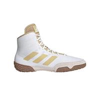 adidas Men's Tech Fall 2.0 Wrestling Shoe (White/Vegas Gold, 12)