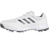 adidas Men's Tech Response 3.0 Golf Shoes, Footwear White/Dark Silver Metallic/Silver Metallic, 10 Wide