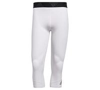 adidas Men's Standard Techfit 3/4 Tights, White, Medium