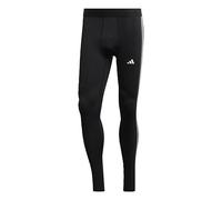 adidas Men's Techfit 3-Stripes Training Long Tights Leggings, Black, Small