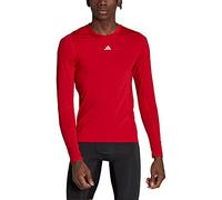 Adidas Men's Techfit All Over Print Long-Sleeve T-Shirt T-Shirt
