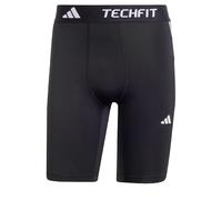 adidas Men's TECHFIT COMPRESSION TRAINING 3-STRIPES SHORT TIGHTS, Black, XXL