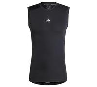 adidas Men's Techfit Compression Training Sleeveless Shirt, Black, XL Tall