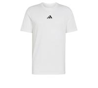 adidas Men's Tennis Category Graphic Shirt, White/Black, L