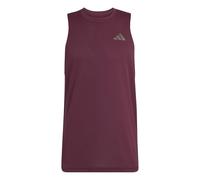 adidas Men's Tennis Climacool+ Sleeveless Shirt, Maroon, M
