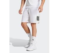 adidas Mens Tennis Club 3 Stripe Short, White, Size S, Men White