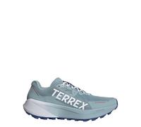 adidas Men's Terrex Agravic 3 Trail Running Shoes Sneaker, Magic Grey/White/Semi Lucid Blue, 13.5 UK