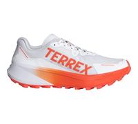 adidas Men's Terrex Agravic 3 Trail Running Shoes Sneaker, White/Semi Impact Orange/Dash Grey, 10 UK