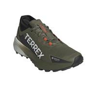 Adidas Mens Terrex Agravic GORE-TEX Running Shoes - Olive - 7.5 UK - Olive