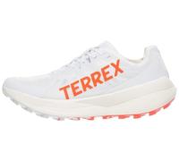 adidas Mens Terrex Agravic Speed Trail Running Sneakers Shoes - Grey, Dash Grey/Impact Orange/White, 11
