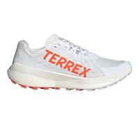 adidas Mens Terrex Agravic Speed Trail Running Sneakers Shoes - Grey, Dash Grey/Impact Orange/White, 12