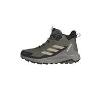 adidas Men's Terrex Anylander Mid RAIN.RDY Hiking Shoes, Olive Strata/Wonder Beige/Core Black, 11.5 UK